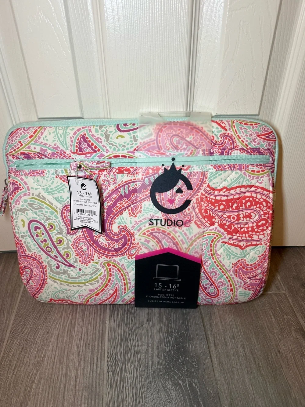 NWT Studio C Padded Laptop Case 15”-16”